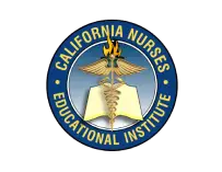 The official logo of California Nurses Educational Institute. (CNEI), An Accredited Nursing School in Rancho Mirage California